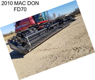 2010 MAC DON FD70