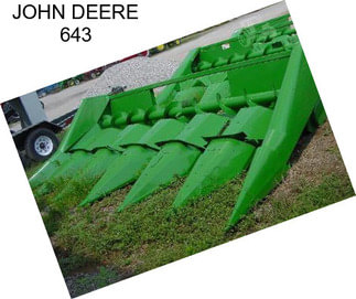 JOHN DEERE 643