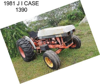 1981 J I CASE 1390