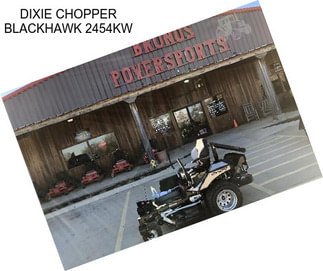 DIXIE CHOPPER BLACKHAWK 2454KW