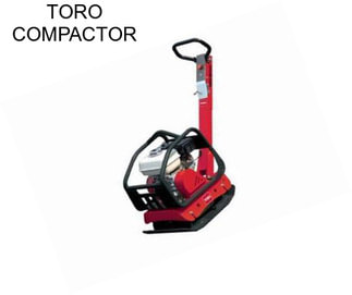 TORO COMPACTOR