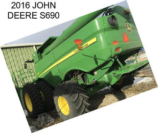 2016 JOHN DEERE S690