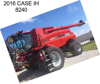 2016 CASE IH 8240