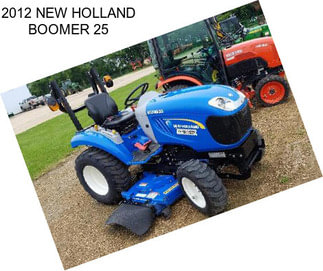 2012 NEW HOLLAND BOOMER 25