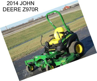 2014 JOHN DEERE Z970R