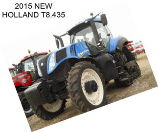 2015 NEW HOLLAND T8.435