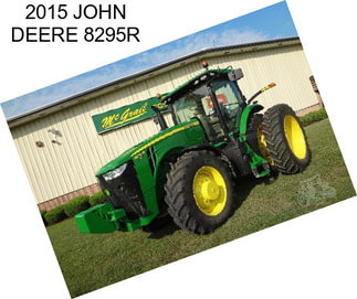 2015 JOHN DEERE 8295R