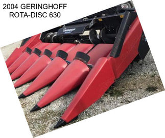 2004 GERINGHOFF ROTA-DISC 630