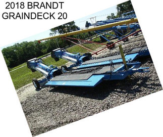 2018 BRANDT GRAINDECK 20