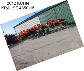 2012 KUHN KRAUSE 4850-15