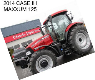 2014 CASE IH MAXXUM 125