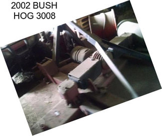 2002 BUSH HOG 3008