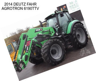 2014 DEUTZ FAHR AGROTRON 6190TTV