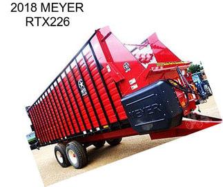 2018 MEYER RTX226