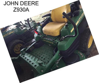 JOHN DEERE Z930A