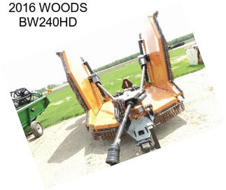 2016 WOODS BW240HD