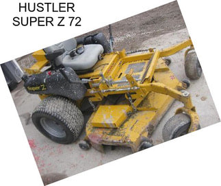 HUSTLER SUPER Z 72