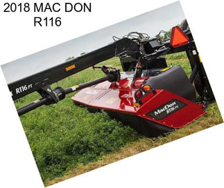 2018 MAC DON R116