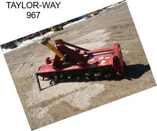 TAYLOR-WAY 967