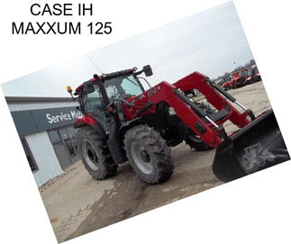 CASE IH MAXXUM 125