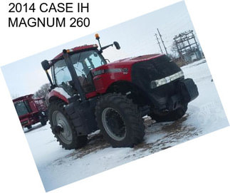 2014 CASE IH MAGNUM 260