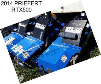 2014 PRIEFERT RTX500