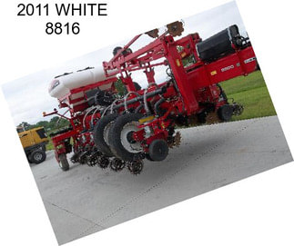 2011 WHITE 8816