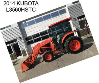 2014 KUBOTA L3560HSTC