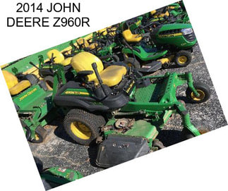 2014 JOHN DEERE Z960R