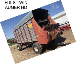 H & S TWIN AUGER HD