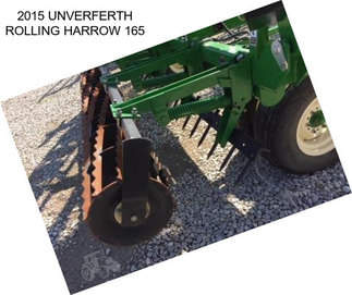 2015 UNVERFERTH ROLLING HARROW 165