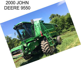 2000 JOHN DEERE 9550