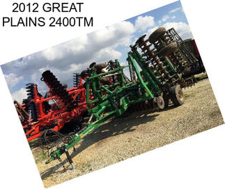 2012 GREAT PLAINS 2400TM