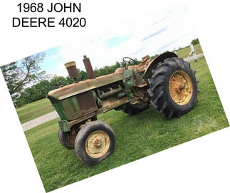 1968 JOHN DEERE 4020