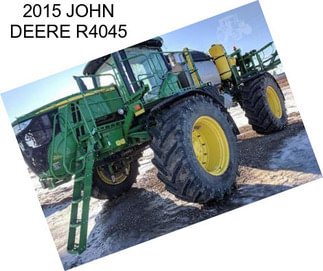 2015 JOHN DEERE R4045