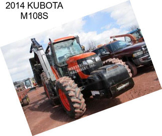 2014 KUBOTA M108S