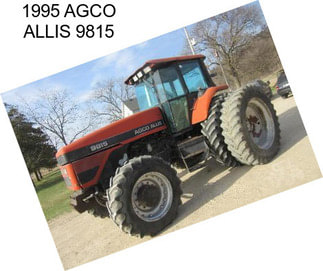 1995 AGCO ALLIS 9815