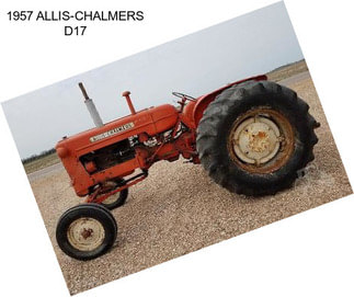 1957 ALLIS-CHALMERS D17