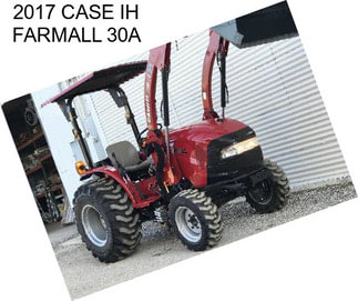 2017 CASE IH FARMALL 30A