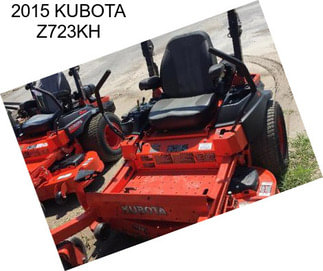 2015 KUBOTA Z723KH