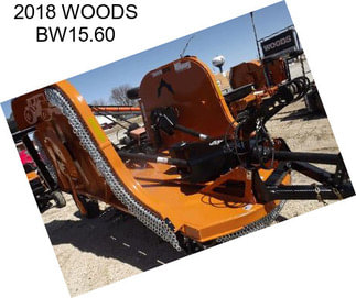 2018 WOODS BW15.60