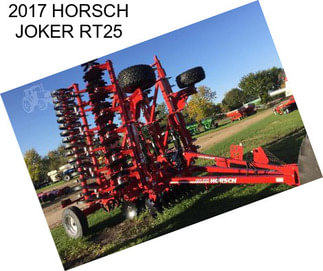 2017 HORSCH JOKER RT25