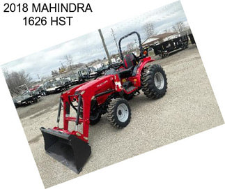 2018 MAHINDRA 1626 HST