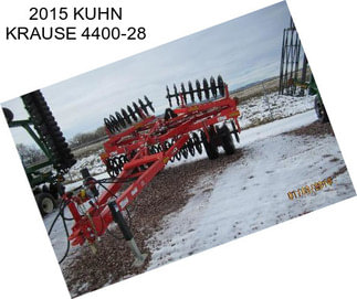 2015 KUHN KRAUSE 4400-28