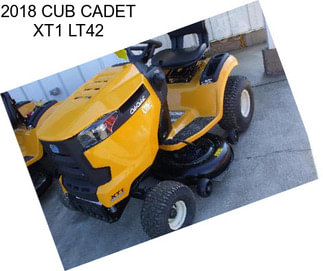 2018 CUB CADET XT1 LT42