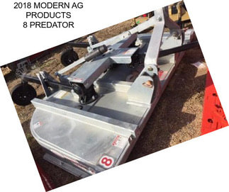 2018 MODERN AG PRODUCTS 8 PREDATOR