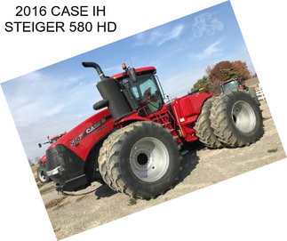 2016 CASE IH STEIGER 580 HD