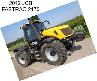 2012 JCB FASTRAC 2170