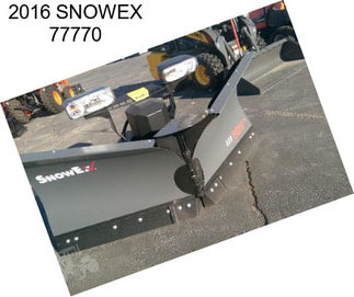 2016 SNOWEX 77770