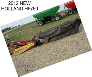 2012 NEW HOLLAND H6750